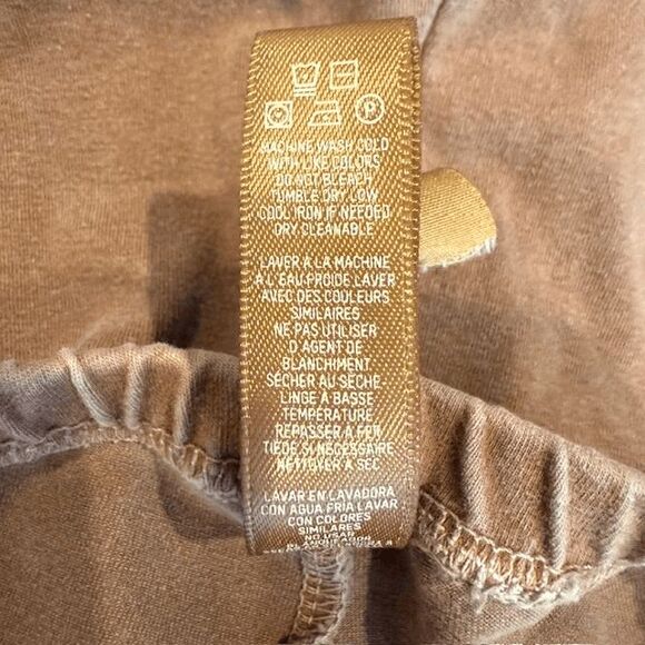 SKIMS Outdoor Leggings Pull on Tiger Clay Washed Color Soft Size Small - Picture 5 of 9